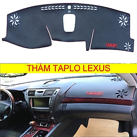 [  Lexus  ] Thảm taplo da cacbon,vân gỗ, da lộn, da pu mới nhất chuẩn form