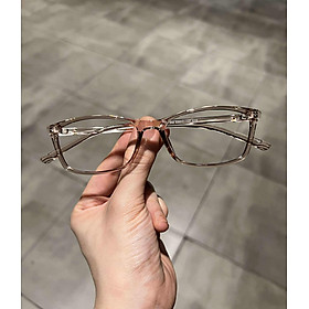 Kính gọng nhựa dẻo Mắt vuông form nhỏ