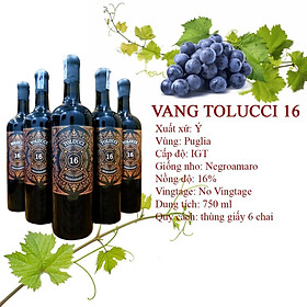 Mua Rượu vang Ý Tolucci 16