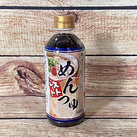 Nước sốt mì MenTsuyu 500ML Chuyên dùng chấm mì somen, udon, soba