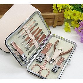 Bộ Dụng Cụ Cắt Móng Tay 7/12/18 Món Bằng Thép Không Gỉ - Bộ Bấm Móng Tay Cao Cấp