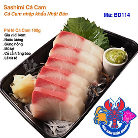 Mã 114_Sashimi Cá Cam Nhật Bản 100g