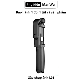 Mua Gậy chụp hình tự sướng L01 xoay 360 độ kèm nút bluetooth điều khiển từ xa  - Hàng chính hãng