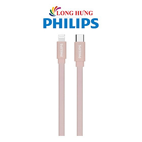 Cáp USB Type-C dành cho iP Philips MFI 1.2m DLC7546V/97 - Hàng chính hãng