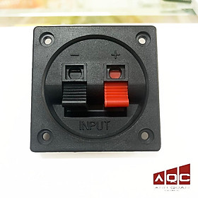 Mua Trạm Loa Vuông Đen Đỏ Cỡ Nhỏ - Bộ hậu loa Vuông cho các thùng loa cỡ nhỏ