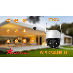 Camera IMOU S21FP S41FP tích hợp mic, phát hiện chuyển động, chống nước IP66 - Hàng chính hãng