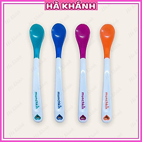 Mua Thìa ăn dặm báo nóng Munchkin cho bé (giá bán lẻ 1 chiếc)