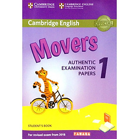 Ảnh bìa Cambridge English Movers 1 for Revised Exam from 2018 Student's Book