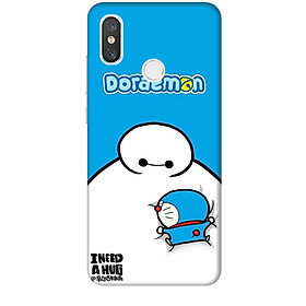 Ốp lưng dành cho điện thoại XIAOMI MI 8 Big Hero Doraemon