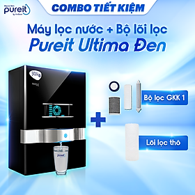 Mua  COMBO TIẾT KIỆM  Máy Lọc Nước Pureit Ultima Đen và Lõi lọc thô  Bộ lọc thay thế Pureit Ultima 1 (GKK1) - Hàng chính hãng