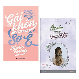 Combo 2 Cuốn Sách Dành Cho Các Quý Cô Hiện Đại : Gái Khôn Không Bao Giờ Sợ Ế + Ôn Nhu Cũng Là Quyến Rũ (Cốt Cách Làm Nên Vẻ Đẹp Thực Sự Của Một Người Phụ Nữ / Tặng kèm Bookmark Happy Life)