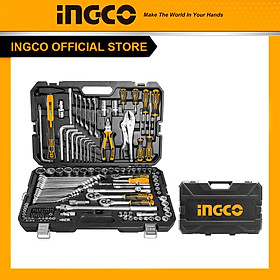 Mua Bộ dụng cụ đồ nghề full 142 chi tiết INGCO HKTHP21421 chính hãng