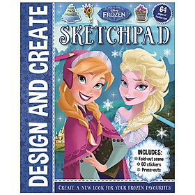 [Download Sách] Disney Frozen Design And Create Sketchpad