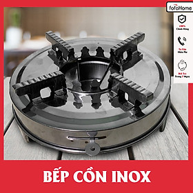 Bếp Nướng Cồn Inox Cao Cấp, Bếp Nướng Lẩu Du Lịch Thanh Gạt Nhẹ Nhàng 