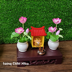 Mua Combo Miếu Thần Tài - mô hình mâm cúng heo gà