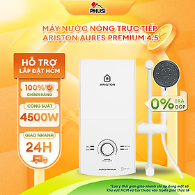 Mua Máy nước nóng trực tiếp Ariston AURES PREMIUM 4.5 - Hàng chính hãng