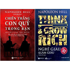 Combo Sách Think And Grow Rich - Nghĩ Giàu Và Làm Giàu + Chiến Thắng Con Quỷ Trong Bạn (Bộ 2 Cuốn)