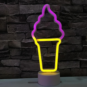 LED Neon Sign Night Light Bedside Home Party Bar Lamp