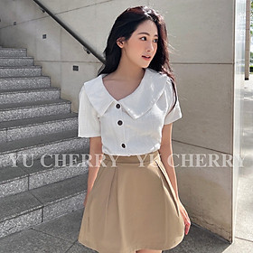 YU CHERRY | Váy Pleated Mini Skirt YV037