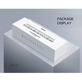 Mua Ugreen UG40373MM131TK Bộ chuyển đổi TYPE C sang 3 USB 3.0 + HDMI + VGA + DVI + TF SD + Audio + LAN + nguồn - HÀNG CHÍNH HÃNG