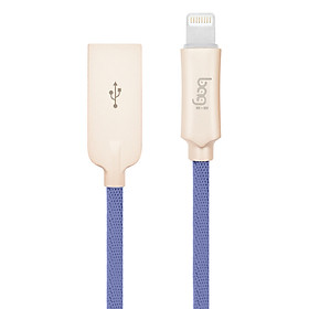 Cáp Dù Sạc Nhanh Cho iPhone, iPad Bagi CB-IL10 - Hàng Chính Hãng