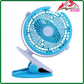 Mua Quạt Mini Pin Sạc Kẹp Bàn BITANO Siêu Mát Ml -F168
