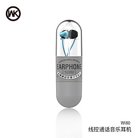 Tai nghe có dây WEKOME Wi80 Wired Earphone có sẵn nhiều màu - Hàng nhập khẩu