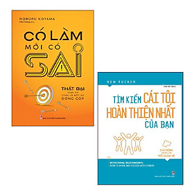 Sách Minh Long - Combo: Có Làm Mới Có Sai + Tìm Kiếm Cái Tôi Hoàn Thiện Nhất Của Bạn