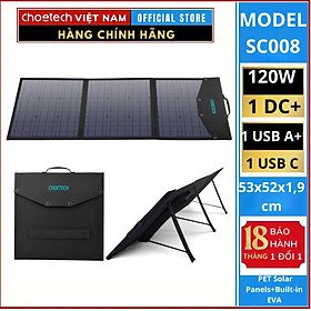 Mua Bộ sạc Choetech SC008  năng lượng mặt trời 120W ( HÀNG CHÍNH HÃNG)