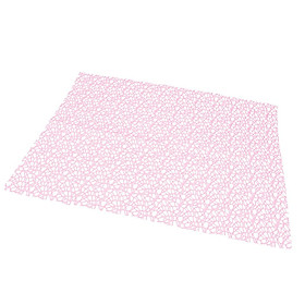 Decorative Display Mat for Optical Retail Shop, Soft Rubber, 28x20" Rose Red