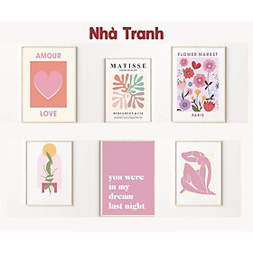 Mua SET TRANH TREO TƯỜNG AESTHETIC 38