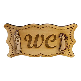 Bảng WC 1 CONOMI souvenirs