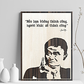 Mua Tranh treo tường tạo động lực câu nói hay của Jack Ma mẫu TBIG042
