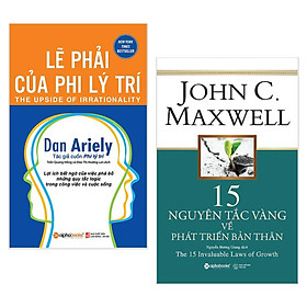 Hình ảnh Combo Sách Tư Duy - Kỹ Năng Sống:  Lẽ Phải Của Phi Lý Trí + 15 Nguyên Tắc Vàng Về Phát Triển Bản Thân - (Top Sách Bán Chạy Nhất / Tặng Kèm Bookmark Greenlife)