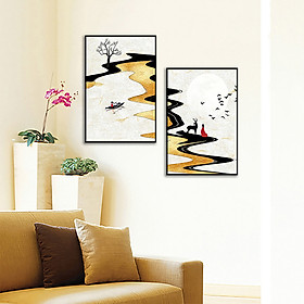 Tranh nghệ thuật con đường vô tận Thế Giới Tranh Đẹp POST-06