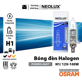 Bóng Đèn Halogen Power Light OSRAM NEOLUX Dùng Cho Xe Ô Tô Xe Máy Chân H1 H3 H4 H7 - Nhập Khẩu Chính Hãng