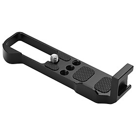 Camera Quick Release L Mount Plate with Cold Shoe 1/4 3/8 Threaded Holes Wrenches Replacement for Canon G7X Mark III