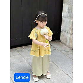 Bộ bà ba pháp phục gấm cho bé gái diện lễ tết biểu diễn đẹp từ 10-40kg hàng thiết kế
