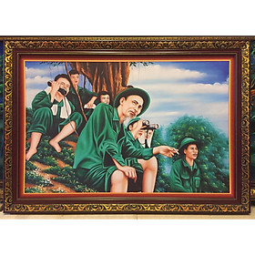 Tranh thiếc Vintage 1950s
