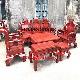 Mua Bộ Bàn Ghế Tần Thủy Hoàng Gỗ Hương Đỏ Nam Phi