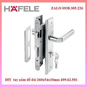 Tay nắm đế dài 260x54x10mm Hafele 499.62.501