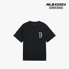 MLB - Áo thun unisex cổ tròn tay ngắn Checkerboard Clipping Logo Overfit 3ATSO0233