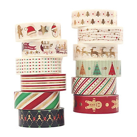 12 Washi Paper Tape DIY Craft Sticker Masking Decor Gift