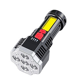 COB Flashlight USB Rechargeable   Outdoor  Cycling