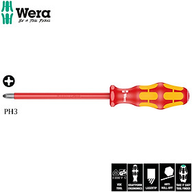 Tua vít cách điện 162i PH 3 x 150 mm, Wera 05006156001