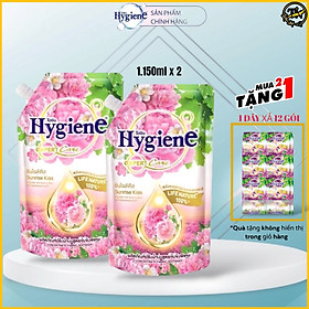 Nước Xả Vải Đậm Đặc Thái Lan HYGIENE Túi 1150ML - 1150ml - HOA HỒNG PHÁP