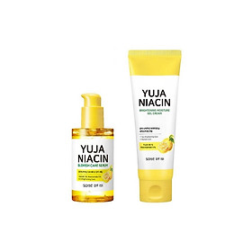 Combo Tinh chất dưỡng trắng Some By Mi Yuja Blemish Care & Kem dưỡng dạng gel Some By Mi Yuja Niacin Brightening Moisture Gel Cream