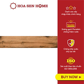 Mua Gạch men lát nền LUSTRA INDAL0201200006 vân gỗ tự nhiên  bề mặt Rustic phong cách  độ hút nước dưới 0.5%  kích thước 200mmx1200mm  thùng 5 viên - Hàng chính hãng