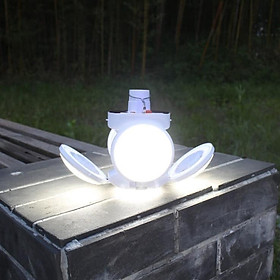 Mua Bóng đèn tích điện năng lượng mặt trời có cánh hình hoa ( tặng kèm 1 bút thử điện )