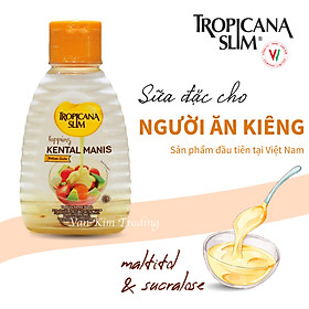 Sữa Đặc Ăn Kiêng Không Đường Tropicana Slim An Toàn Cho Người Ăn Kiêng Healthy Và Tiểu Đường 150ml